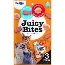 Inaba Cat Juicy Bites Fish & Clam 3 x 11,3 gram